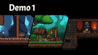 2D Platformer Tileset - Demo 1