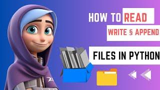 How to read, write and append files in python/file handling/jupyter notebook