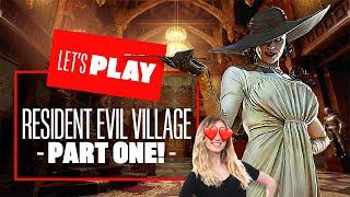 Let's Play Resident Evil Village PS5 PART ONE - RESIDENT EVIL VILLAGE GAMEPLAY REACTION