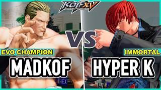 KOF XV ▰ Madkof (Geese/Rugal/Goenitz) vs Hyper K (Iori/Benimaru/K')