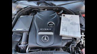 Mercedes W205, S205 series dust filter replacement guide.