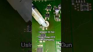 How to Desolder Stepper Motor Driver SMD IC using Hot Air