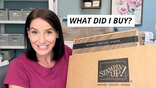 Unboxing Clearance, New Online Exclusives & Fall from Stampin' Up!