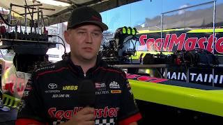 Outside perspective of the Steve Torrence crash in Dallas