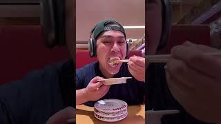 TUDO QUE COMI NO SUSHI DO JAPÃO #shorts #mukbang