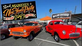 Mooneyes New Year's Party - Gassers - Street Rods - Irwindale Speedway