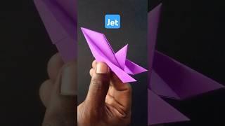 Quick and Easy Paper Jet – DIY! #youtubeshorts #shorts #paperplane #diy #plane #paperairplane