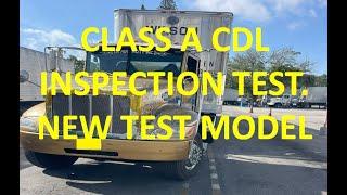 CDL MIAMI, CLASS A, NEW TEST MODEL.  OUTSIDE OF THE TRUCK.