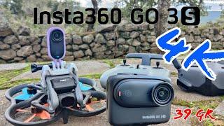 Insta360 GO 3S | BRUTAL La cámara más pequeña en 4K | La mejor cámara para drones  39 Gramos