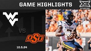 West Virginia vs. Oklahoma State Highlights | 2024 Big 12 Football