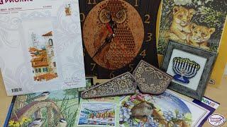 52. Итоги осени / Финиши / Процессы / Начатыши / Покупки / Вышивка крестом