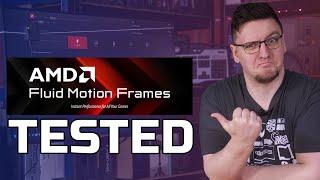 AMD AFMF TESTED - AMD Fluid Motion Frames is WILD… (LATENCY + FPS)