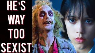 LEAVE THE WOMEN ALONE! Beetlejuice 2 attacked for being politically incorrect and SEXlST!