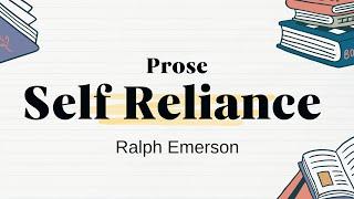 Self Reliance by Ralph Waldo Emerson | Summary in Tamil