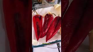 Рецепт: Греческий дип-соус из болгарского перца и сыра фета