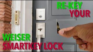 Weiser - ReKey a Smartkey lock - Tutorial