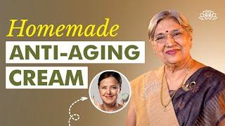 Natural anti-aging homemade cream | Reduce wrinkles | Clear and glowing skin naturally