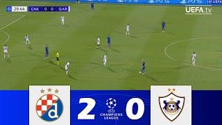 GNK Dinamo Zagreb protiv FK Qarabağ [2-0] | UEFA Liga prvaka Playoff 2024/25 | Vrhunci utakmice!