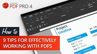 Ashampoo PDF Pro 4 - 9 tips for effectively working with PDFs