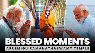 PM Modi prays for 140 crore Indians at Arulmigu Ramanathaswamy Temple in Tamil Nadu