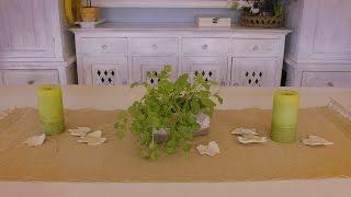 Table Decorating Ideas with Burlap Table Runners