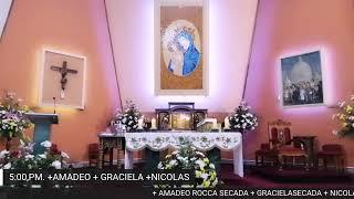 5:00 PM. +AMADEO ROCCA SECADA  + GRACIELA SECADA + NICOLAS ROCCA