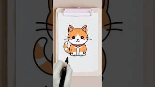 HOW TO DRAW A GINGER CAT