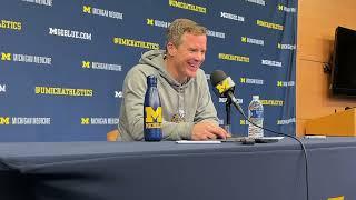 Dusty May previews Michigan basketball vs. Wisconsin