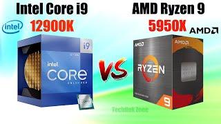 Intel Core i9 12900K vs AMD Ryzen 9 5950X