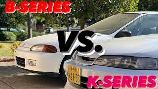 HONDA COMPARISON B SERIES VS. K SERIES DRIVE