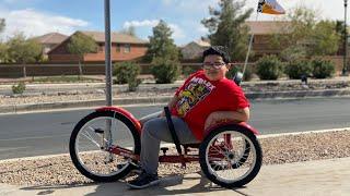 Testing the Mobo-Triton Adult/Teen Trike Beach Cruiser Bicycle