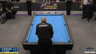 10-BALL ▸ 2021 FargoRate Ohio Open  ▸ M. Immonen vs D. Olson