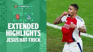 FIVE GOAL THRILLER! | Arsenal v Crystal Palace extended highlights