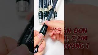 Cần câu tay 6H 5 trong 1, 7,2m, rút gọn 100cm, câu cá chép 4-8kg  #fishing  #shorts