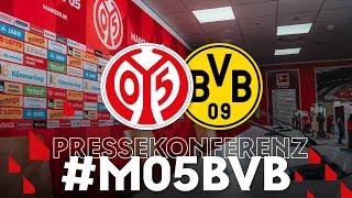 Die PK vor dem Spiel  gegen Dortmund | #M05BVB | #05ertv | Saison 2024/25