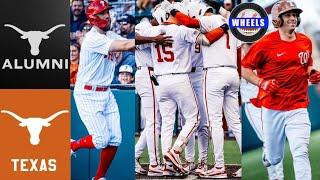 Texas Baseball Alumni Game Highlights | 2024 College Baseball Highlights