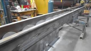 12" x 20' Screw Conveyor Test Run