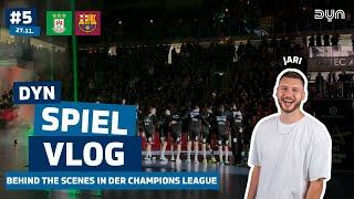 Champions League Nacht in Magdeburg  | Spielvlog SC Magdeburg - FC Barcelona | Dyn Handball