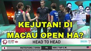 WOW! Vivian Hoo/Yap C. W(MAS) vs Shida/Matsuyama(JPN) | KEJUTAN! di MACAU open?