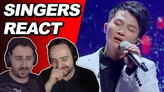 Singers React to Zhou Shen - Memory | Reaction