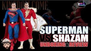 Kingdom Come Superman vs Shazam Figures from Gong Studio and Popmart Review