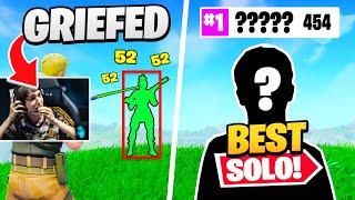 Cheaters Grief Peterbot | Best Solo Pro Player?