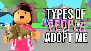 10 Types of ADOPT ME PLAYERS!!! | SunsetSafari