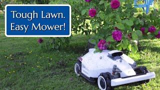 Robot Mower for Large, Tough & Uneven Lawn: MAMMOTION LUBA2 AWD