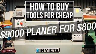 Buying Cheap Tools at Auction