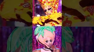 "Food face runs in the family." #dragrace #shorts