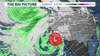 Next round of rain moves in starting on Tuesday | San Diego Local Forecast