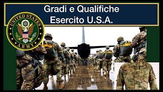 Gradi e Qualifiche Esercito Stati Uniti D'America