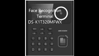 Hikvison Face Recognition Terminal DS-K1T320MFWX