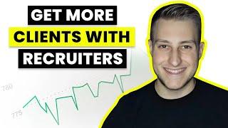 How to Get More Clients as a Freelancer With Freelance Recruiters! (LinkedIn Strategy)